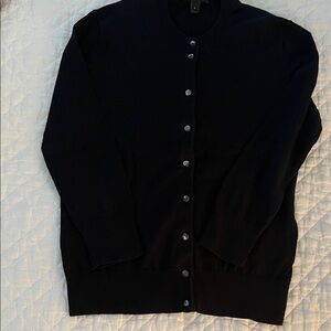 JCrew Women’s Black Cardigan 100% Cotton